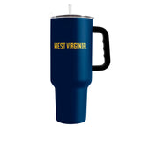 West Virginia 40oz Flipside Powder Coat Tumbler