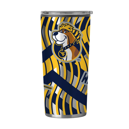 West Virginia 20oz Flex Plastic Wall Stainless Tumbler - Logo Brands - Flyclothing LLC