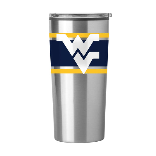 West Virginia Stripe 20 oz Fusion Tumbler - Logo Brands - Flyclothing LLC