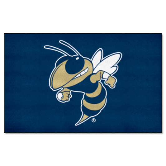Georgia Tech Yellow Jackets Ulti-Mat Rug - 5ft. x 8ft., Buzz - Georgia Tech