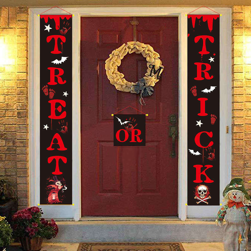 Halloween decoration outdoor banner halloween couplets - My Store - Flyclothing LLC