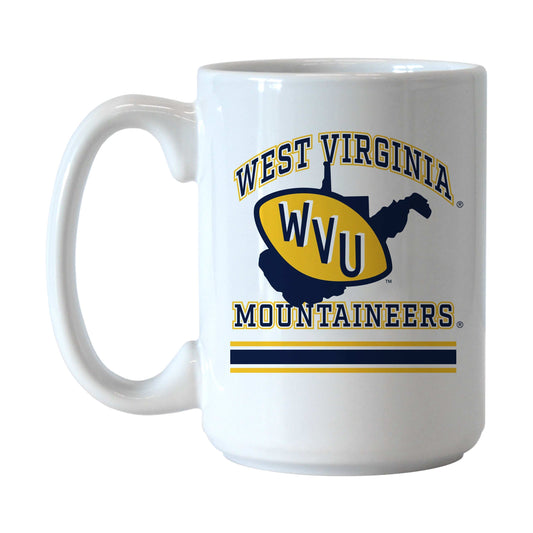 West Virginia 15oz Archway Sublimated Mug - Logo Brands - Flyclothing LLC