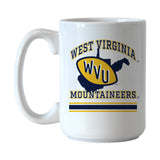 West Virginia 15oz Archway Sublimated Mug - Logo Brands - Flyclothing LLC