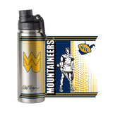 West Virginia 21oz Hero Twist Top Water Bottle - Logo Brands - Flyclothing LLC
