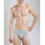 SilkCut Modal Briefs – 4-Pack in Black, Navy, White, and Grey