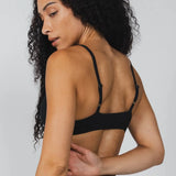 The Threat Level Midnight | Black Boob Hammock™ Triangle Bralette - Shinesty - Flyclothing LLC