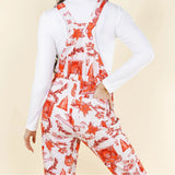 The Santa Slays | Christmas Toile Women's Pajamaralls® - Shinesty - Flyclothing LLC