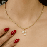 18K Gold-Plated Giselle Zodiac Necklace
