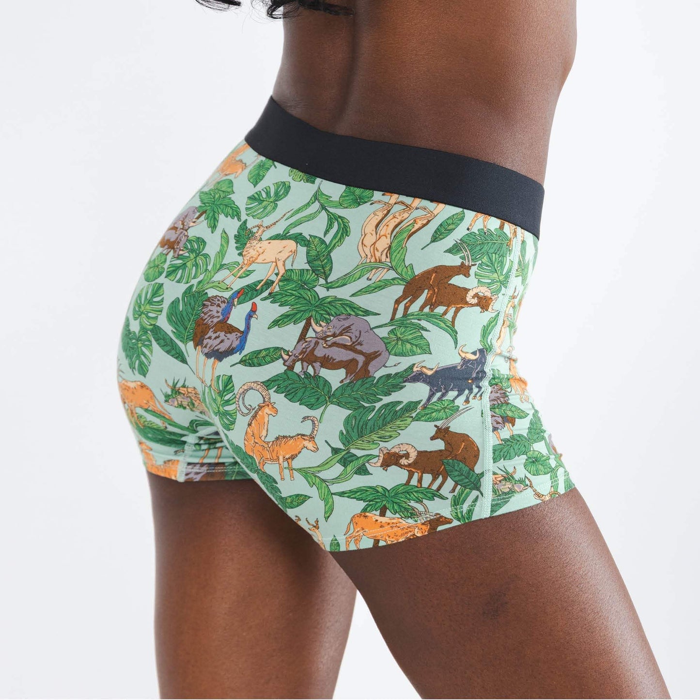 The Hornography | Tropical Animals Women’s Boxers - Shinesty - Flyclothing LLC