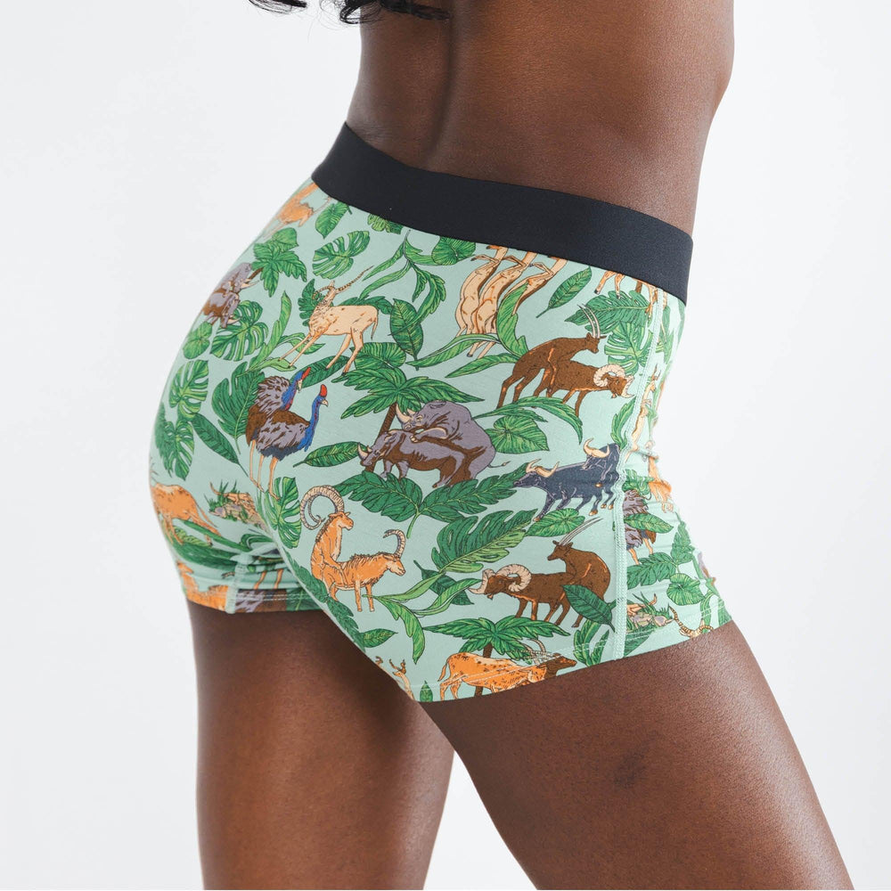 The Hornography | Tropical Animals Women’s Boxers - Shinesty - Flyclothing LLC