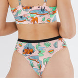 The Motel Hotel | Palm Springs Tropical Cheeky Underwear - Shinesty - Flyclothing LLC