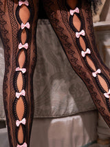 Sweetheart Striped Tights