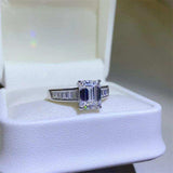 3 Carat Moissanite 925 Sterling Silver Ring - Trendsi - Flyclothing LLC