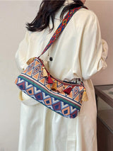 Tassel Adjustable Strap Shoulder Bag - Trendsi - Flyclothing LLC