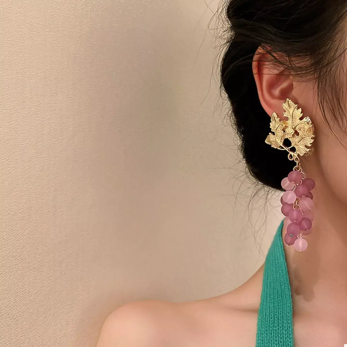 Geometric Circle Drop Earrings - Trendsi - Flyclothing LLC