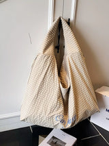 Casual Style Plaid Handbag - Trendsi - Flyclothing LLC