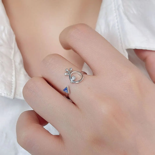 925 Sterling Silver Inlaid Zircon Ring - Trendsi - Flyclothing LLC