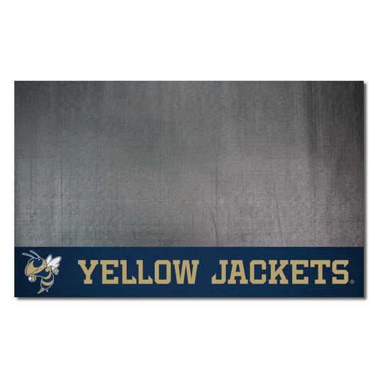 Georgia Tech Yellow Jackets Vinyl Grill Mat - 26in. x 42in. - Georgia Tech