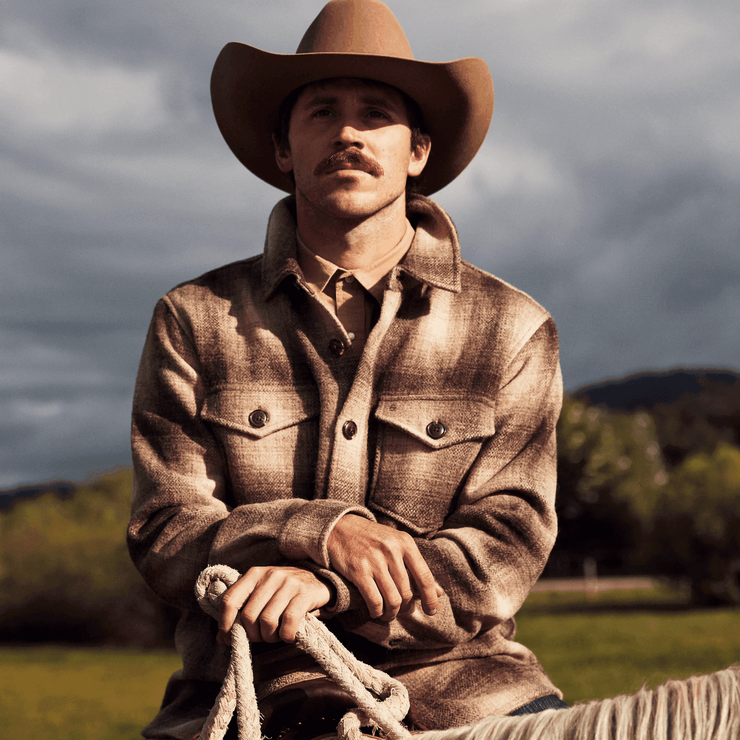 Stetson Wool Plaid Shirt Jacket - Stetson - Flyclothing LLC