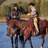 Stetson Quilted Leather Vest - Stetson