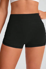 Elastic Waist Active Shorts - Trendsi