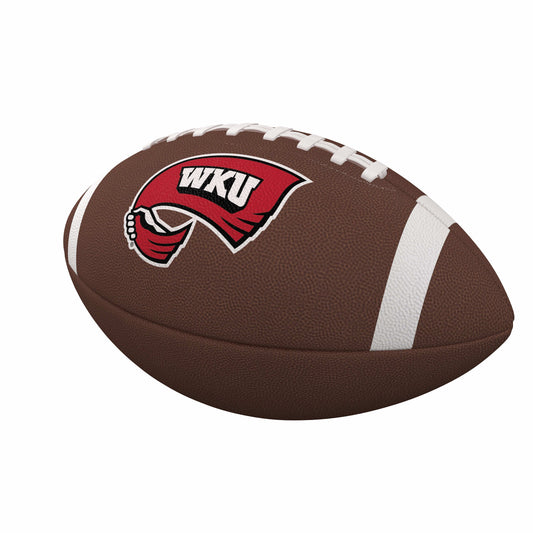 Western Kentucky Team Stripe Official-Size Composite Football - Logo Brands - Flyclothing LLC