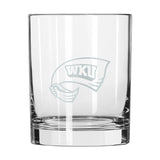 Western Kentucky 14oz Frost Rocks Glass