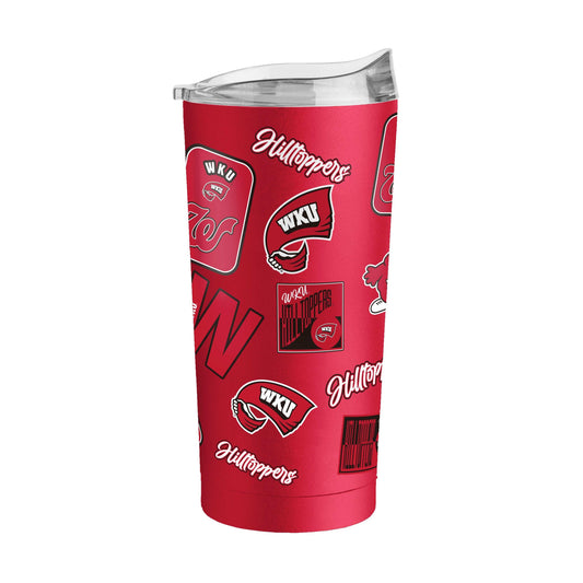 Western Kentucky 20oz Dreamweave Powder Coat Tumbler - Logo Brands - Flyclothing LLC