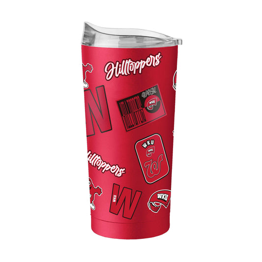 Western Kentucky 20oz Dreamweave Powder Coat Tumbler - Logo Brands - Flyclothing LLC