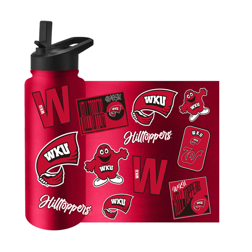 Western Kentucky 34oz Dreamweave Quencher Bottle - Logo Brands - Flyclothing LLC