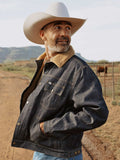 Men's Ely Cattleman Vintage Reissue Denim Jacket with Sherpa - Ely Cattleman - Flyclothing LLC