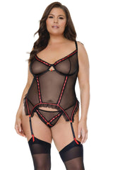 Mon Chérie Bustier & G-String - COQUETTE - Flyclothing LLC