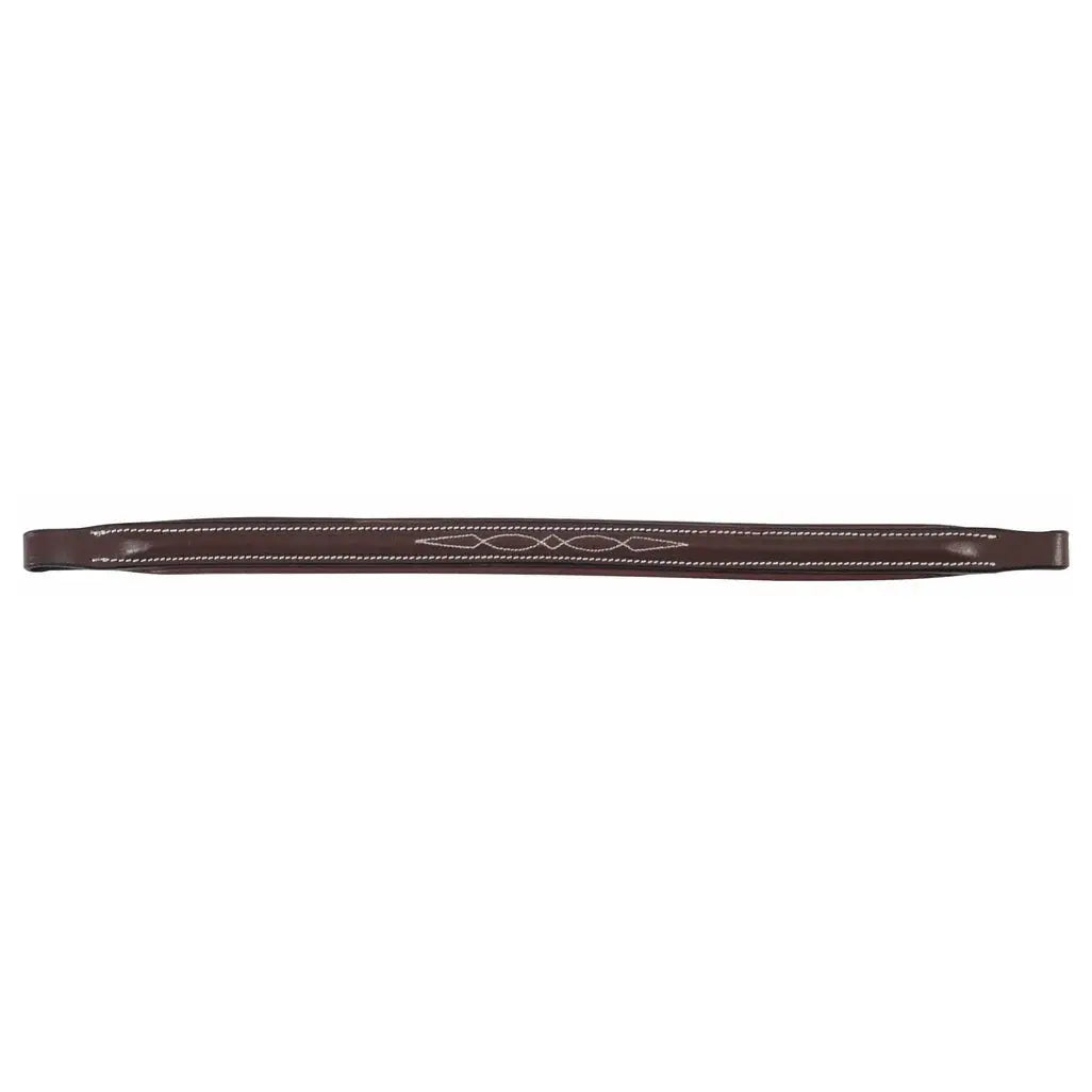 Henri de Rivel Pro Raised Fancy Stitched Replacement Browband for Traditional Style Bridles - Breeches.com - Flyclothing LLC