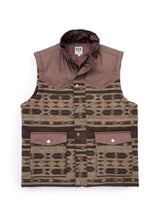 Men's Western Aztec Puffer Vest - Ely Cattleman - Flyclothing LLC