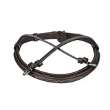 Henri de Rivel Pro Wide Padded Raised Fancy Stitched Noseband For Mono Crown Bridle - Breeches.com - Flyclothing LLC