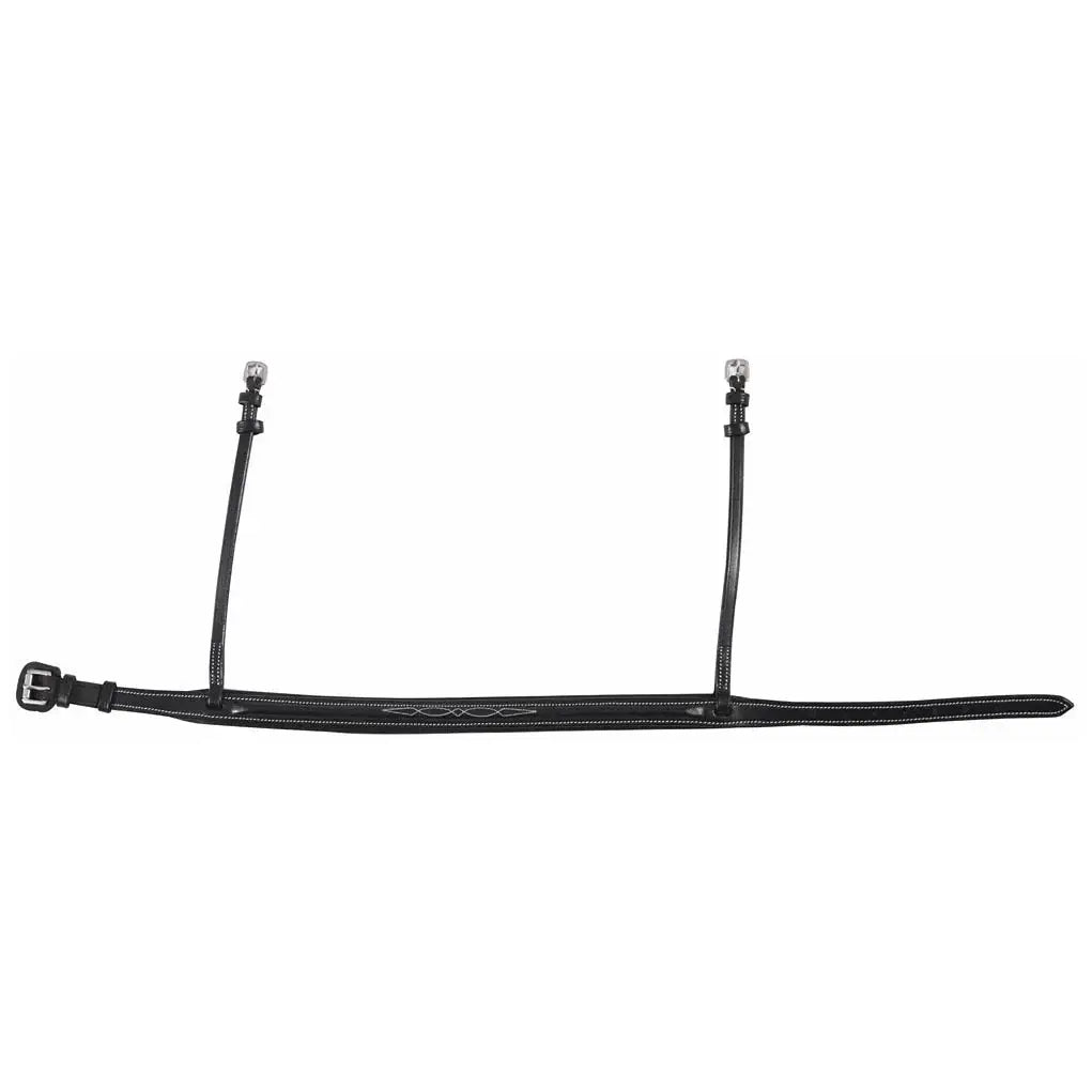 Henri de Rivel Pro Wide Padded Raised Fancy Stitched Noseband For Mono Crown Bridle - Breeches.com - Flyclothing LLC