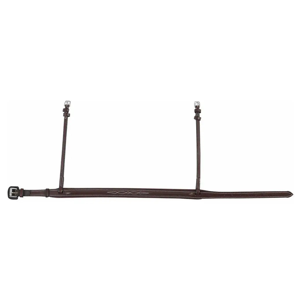 Henri de Rivel Pro Wide Padded Raised Fancy Stitched Noseband For Mono Crown Bridle - Breeches.com - Flyclothing LLC