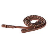 Laureate by Henri de Rivel Fancy Stitched Raised Laced Reins - Breeches.com - Flyclothing LLC