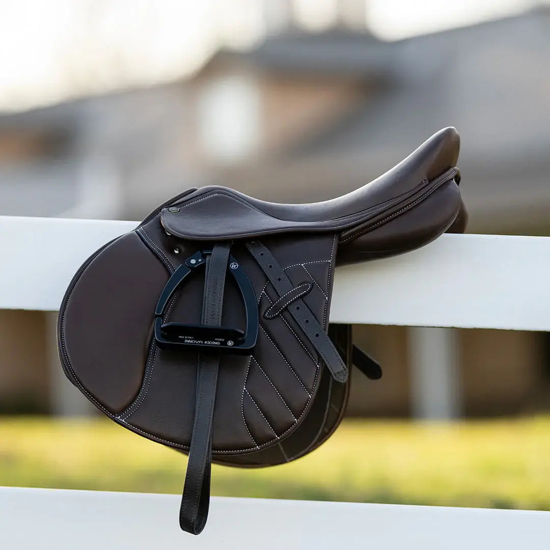 HENRI DE RIVEL SYNERGY CLOSE CONTACT IGP SADDLE - Breeches.com - Flyclothing LLC