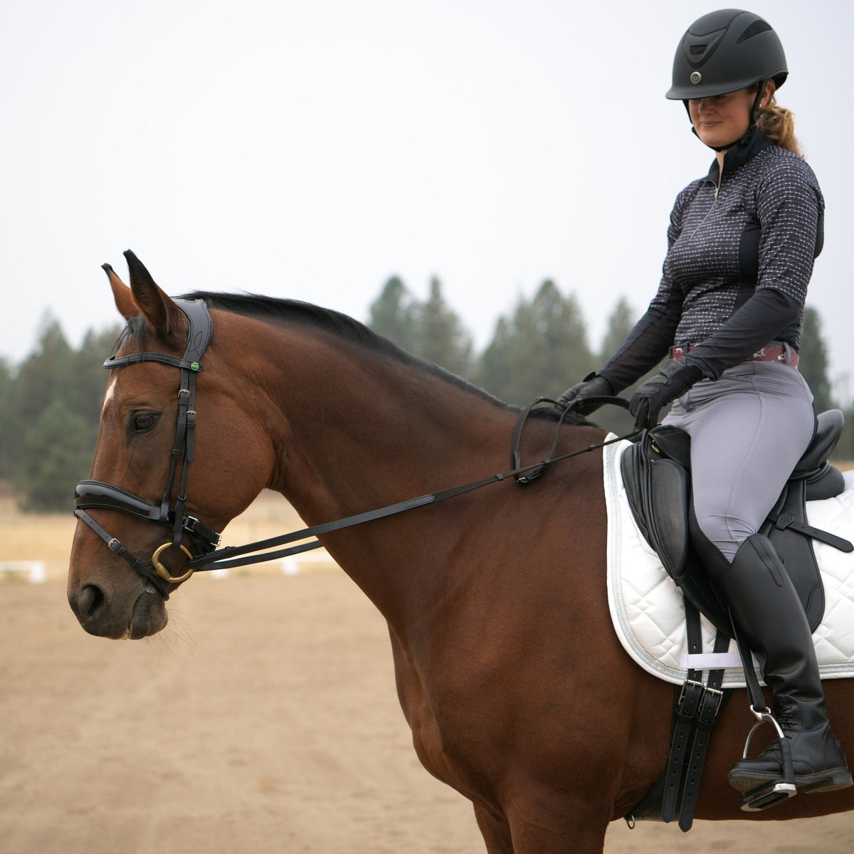 Henri De Rivel Parisian Monoflap IGP Dressage Saddle - Breeches.com - Flyclothing LLC