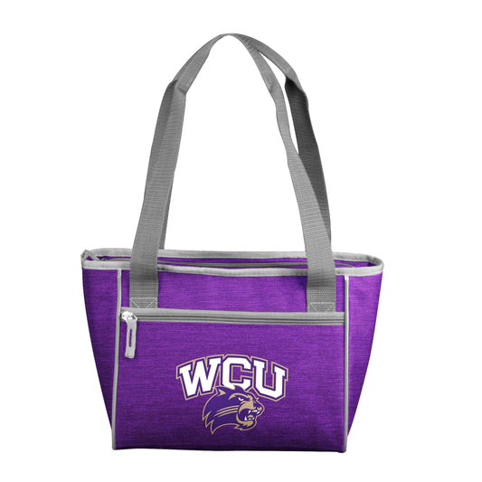 Western Carolina Crosshatch 16 Can Cooler Tote - Logo Brands - Flyclothing LLC