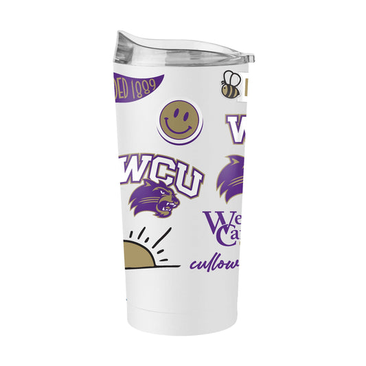 Western Carolina 20oz Native Powder Coat Tumbler - Logo Brands - Flyclothing LLC