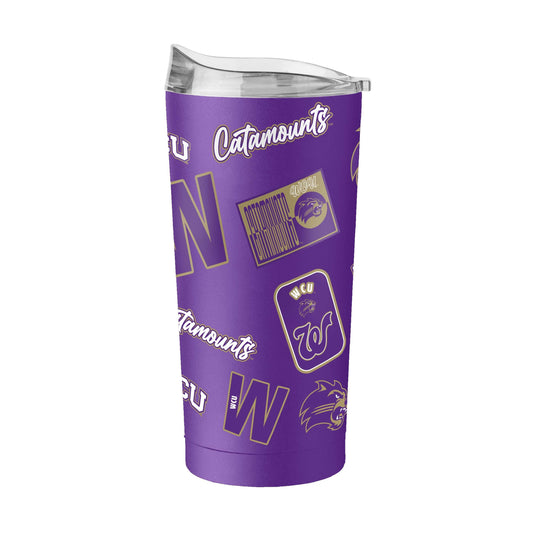 Western Carolina 20oz Dreamweave Powder Coat Tumbler - Logo Brands - Flyclothing LLC