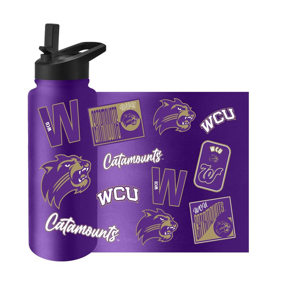 Western Carolina 34oz Dreamweave Quencher Bottle - Logo Brands - Flyclothing LLC