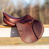 Henri De Rivel Laureate Leather IGP Saddle - Breeches.com - Flyclothing LLC