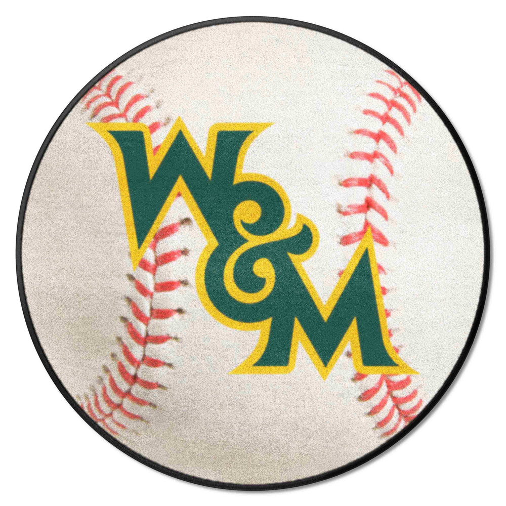 College of William & Mary Baseball Mat - Logo Brands - Flyclothing LLC