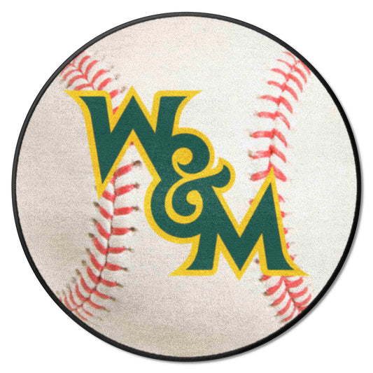 College of William & Mary Baseball Mat - Logo Brands - Flyclothing LLC