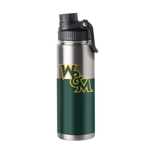 Willam and Mary 21oz Colorblock Twist Top Water Bottle - Logo Brands - Flyclothing LLC