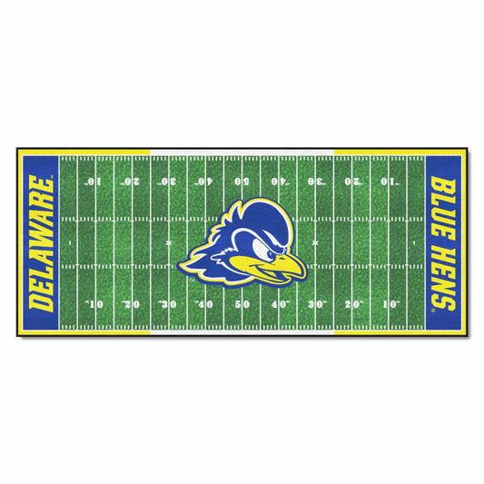 Delaware Blue Hens Field Runner Mat - 30in. x 72in. - Delaware