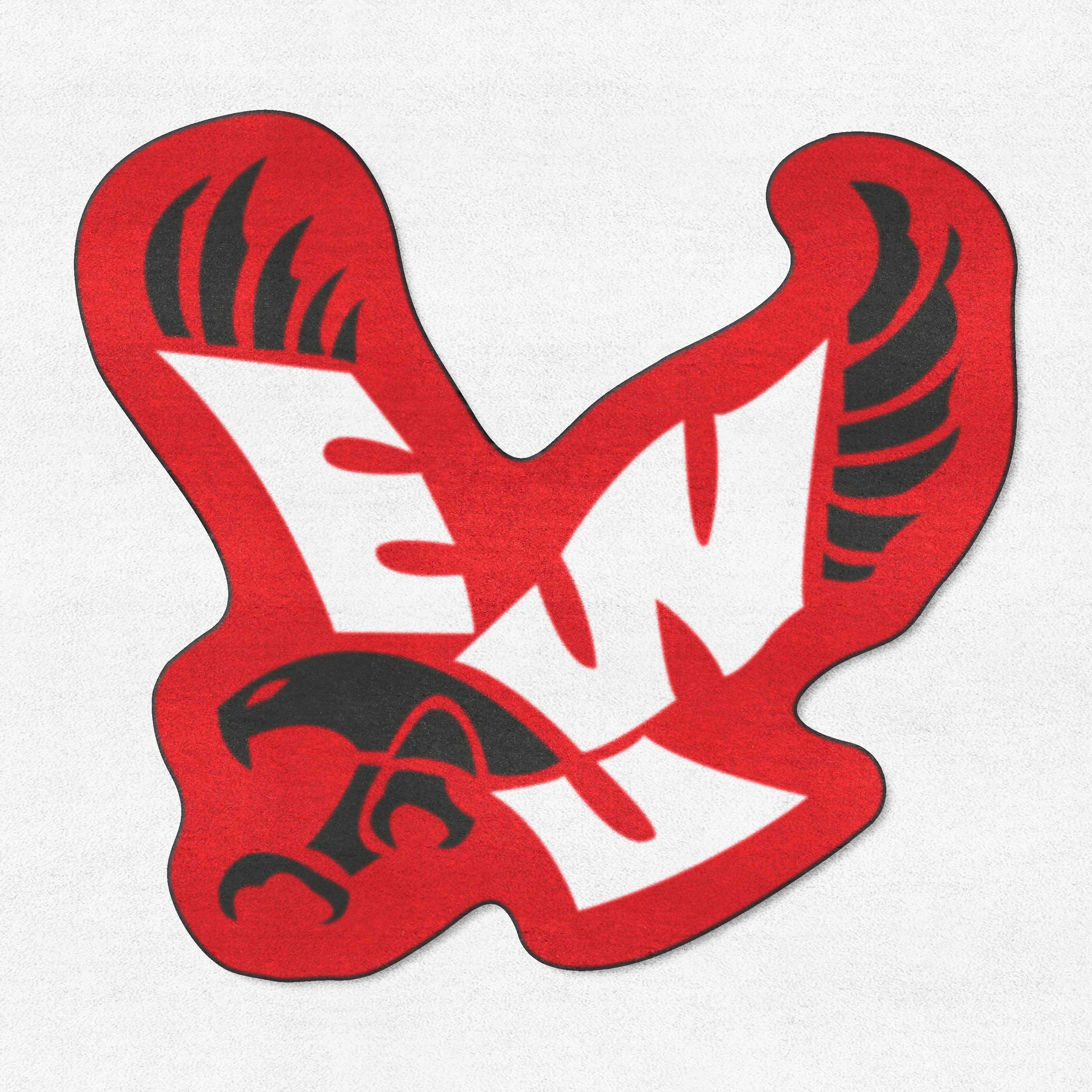 Eastern Washington Eagles Mascot Rug - Eastern Washington